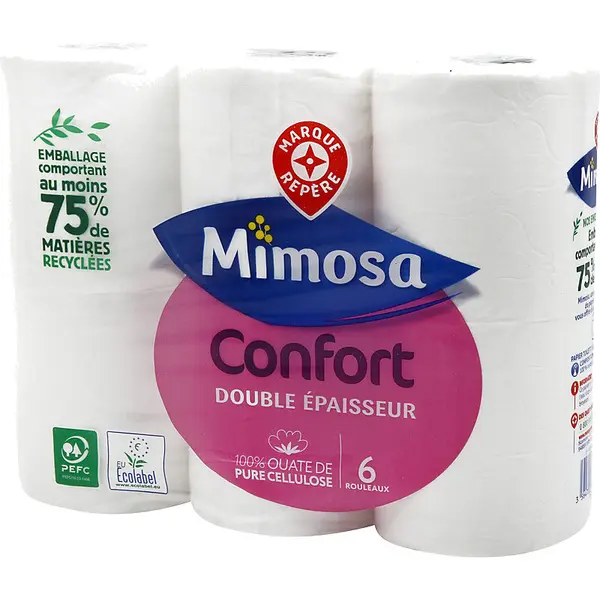 Papel Higiénico Confort 6 Rolos