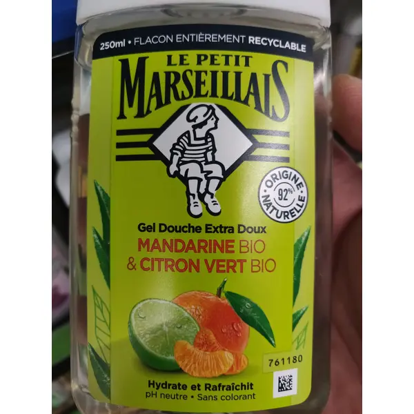 Gel de Banho Tangerina e Lima