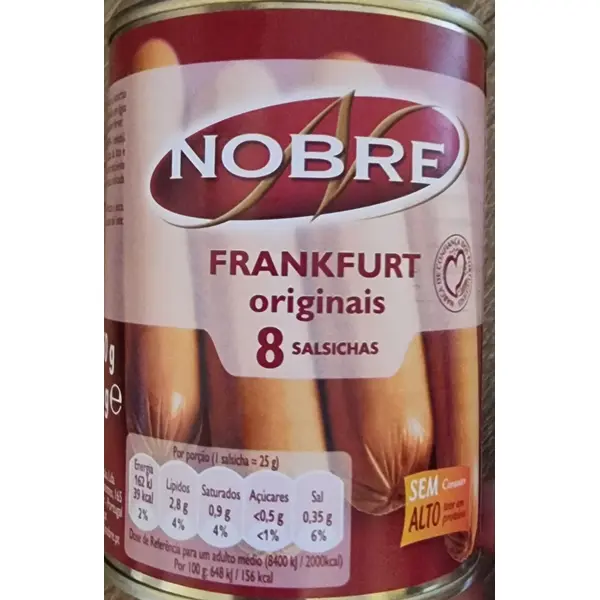 8 Salsichas Frankfurt