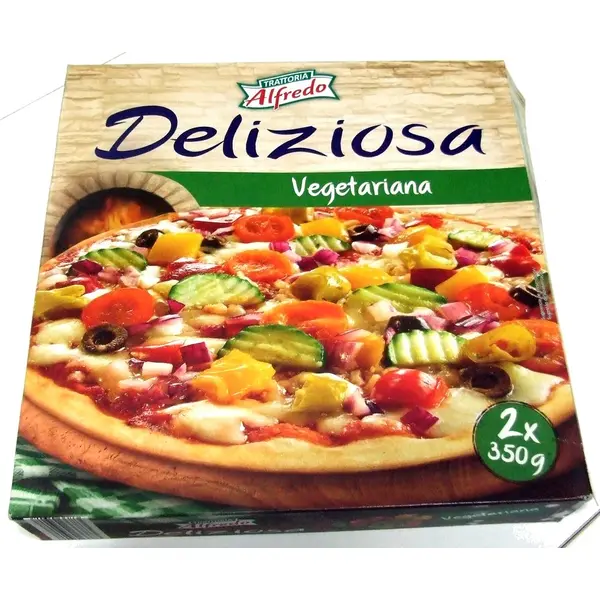 Trattoria Alfredo Vegetarian Pizza x2 2 x 350 g