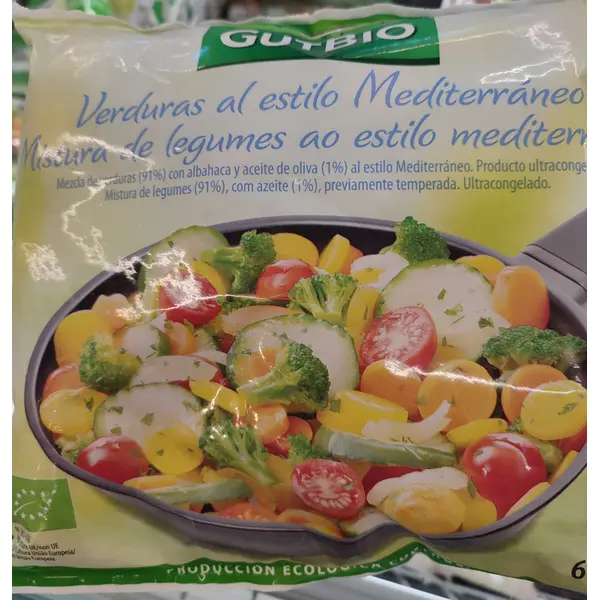 GutBio Mediterranean Style Vegetables 600 g