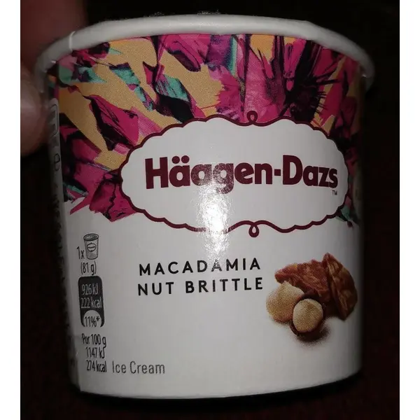 Häagen-Dazs Macadamia Nut Brittle 95 ml
