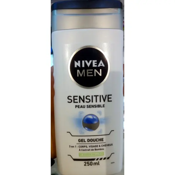 Nivea Men Gel de Banho Sensitive 250 ml