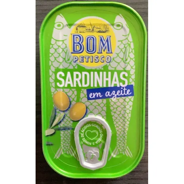 Bom Petisco Sardinhas em Azeite 120 g