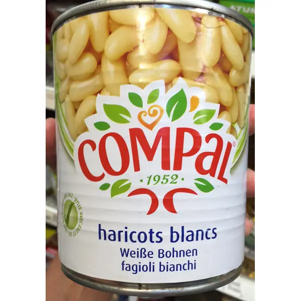Compal Feijão Branco Cozido 845 g