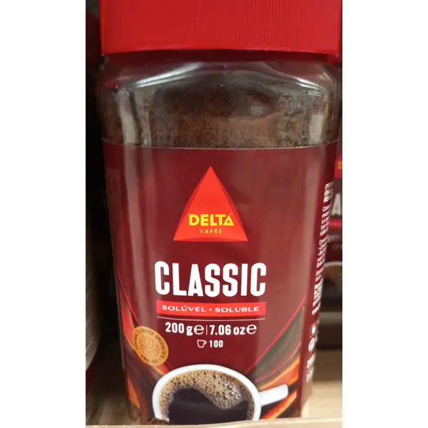 Delta Classic Instant Coffee 200 g