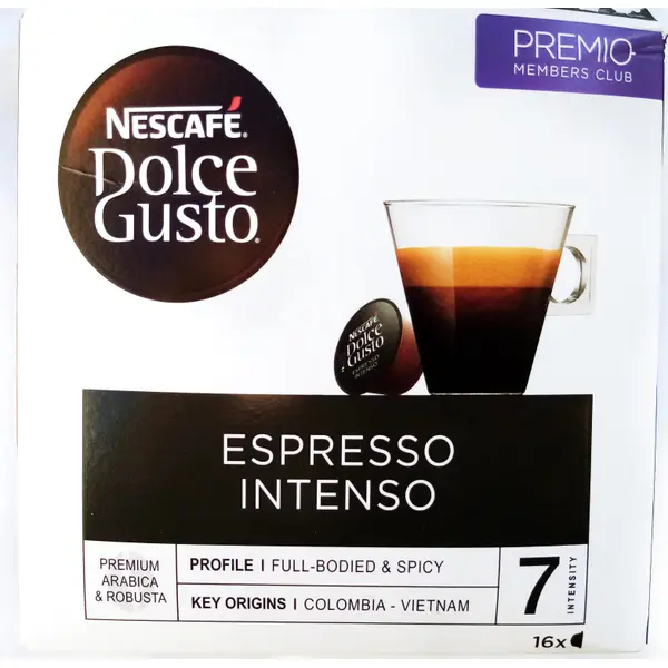 Nescafé Dolce Gusto Espresso Intenso 16 Cápsulas 112 g