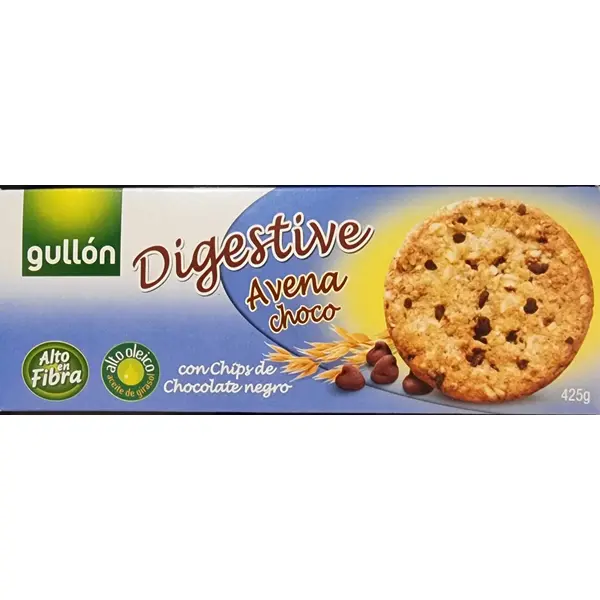 Gullón Digestive Aveia e Chocolate 425 g