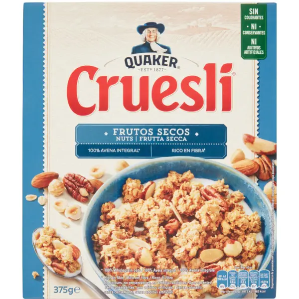 Quaker Cruesli Nuts 375 g