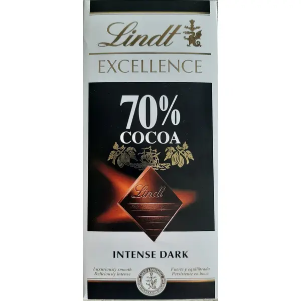 Lindt Excellence 70% Cacau 100 g