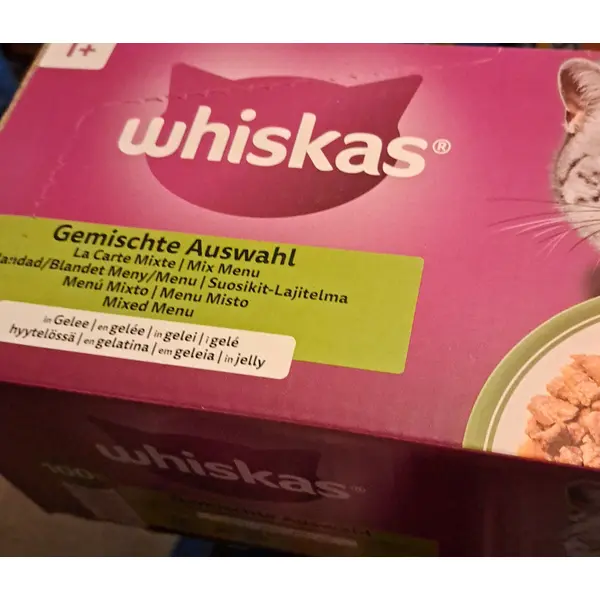 Whiskas Patê para Gato Seleção Mista 4 x 100 g