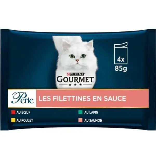 Gourmet Perle Mini Filetes em Molho x4 4 x 85 g