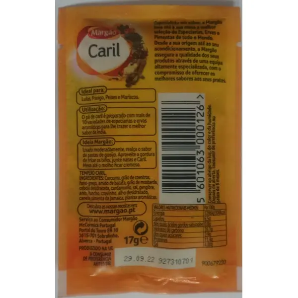 Margão Caril 17 g
