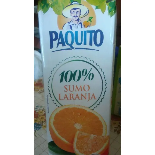 Paquito Sumo 100% Laranja 1 L
