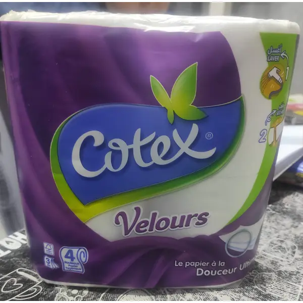 Papel Higiénico Velours 4 Rolos