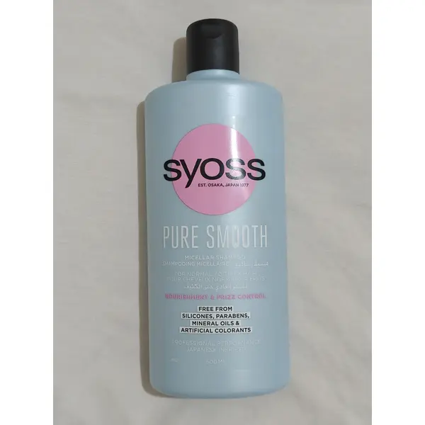 Syoss Champô Micelar Pure Smooth 500 ml