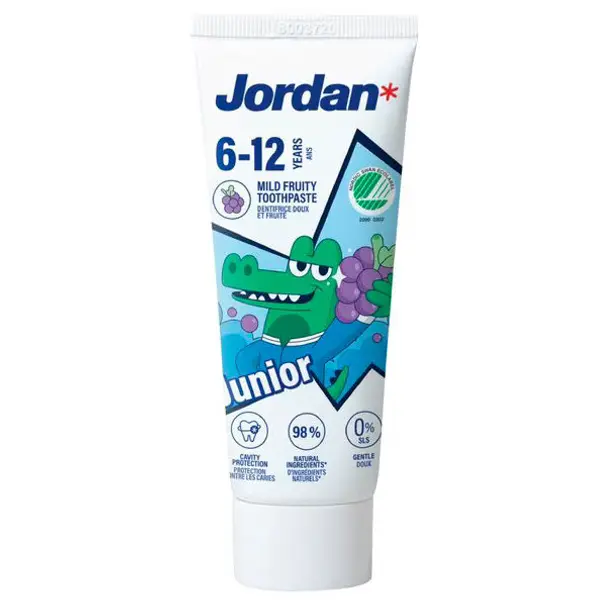 Jordan Pasta Dentífrica Junior 6-12 Anos 50 ml