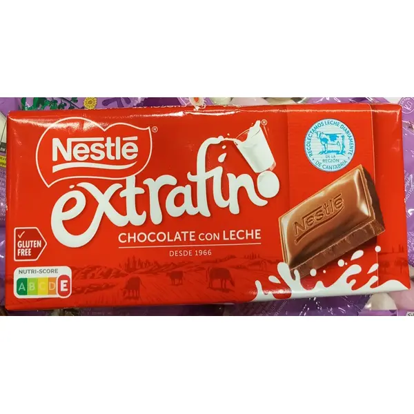Nestlé Extrafino Chocolate de Leite 125 g