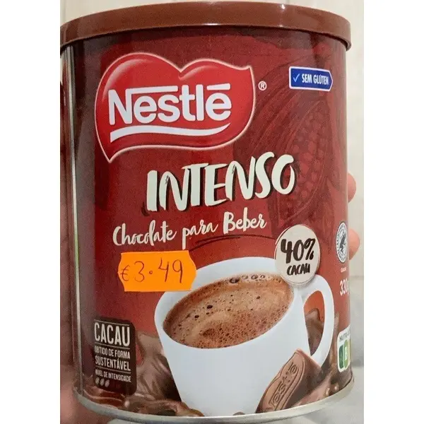 Chocolate para Beber Intenso